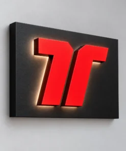 3D-Wandlogo - TTLogo